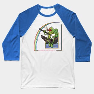 The Rainbow Connection Baseball T-Shirt